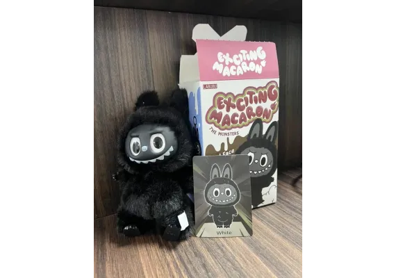 Jucarii de plus Engros - Blindbox Bubu macarons adorabil, black edition, 