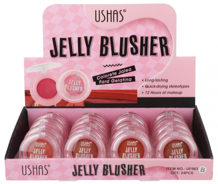 Blush Jelly USHAS 4.8g – Textură Gelatină și Culoare Naturală  [1]