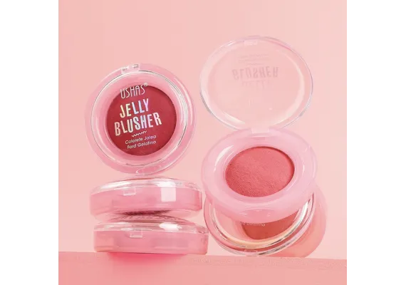 Produse pentru Fata Engros - Blush Jelly USHAS 4.8g – Textură Gelatină și Culoare Naturală 
