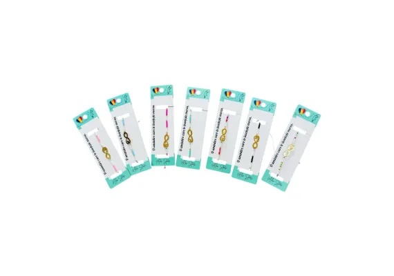 Bacanie Engros - Bratara aurie cu simbol infinit – cadoul perfect care exprima dragoste, echilibru si legatura eterna, 