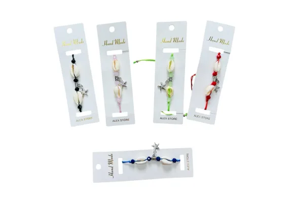Haine si accesorii Engros - Bratara cu scoica si design marin – accesoriu chic inspirat de mare si plaja 