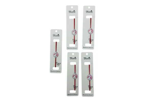 Bacanie Engros - Bratara Martisor cu snur elastic reglabil, simbol cu figurina,  