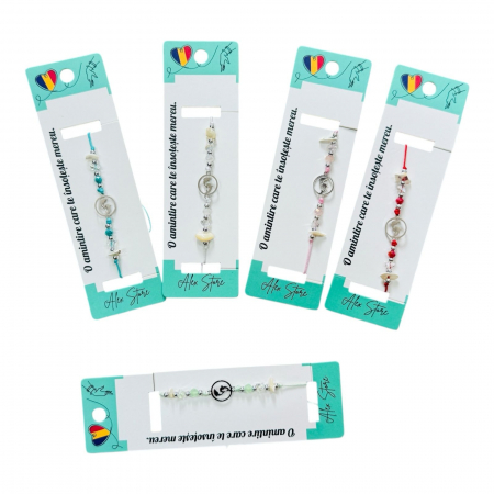 Bratara multicolora cu delfini – culori combinate si design marin pentru un look fresh si jucaus,  [1]