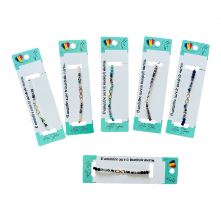Bratara multicolora cu simbol infinit – accesoriu cu semnificatie puternica si stil vibrant  [1]
