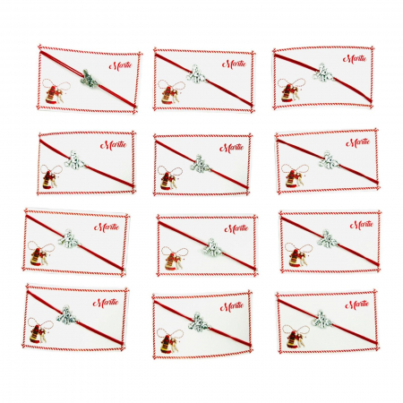 Bratara reglabila Martisor, snur elastic, Cosar Norocos, model 2025,   [3]