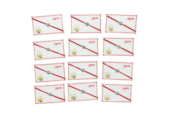 Bacanie Engros - Bratara reglabila Martisor, snur elastic, Gargarita, model 2025,  