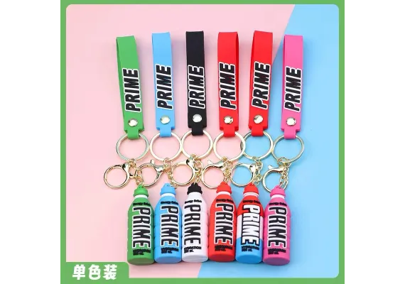 Haine si accesorii Engros - Breloc Sticla 3D Colorata din Silicon – Accesoriu Amuzant pentru Chei, Ghiozdan sau Rucsac, 