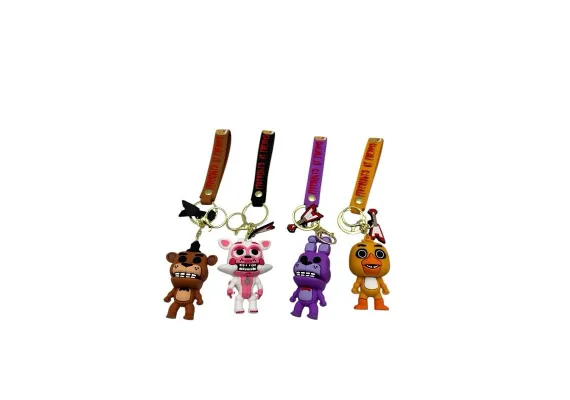 Haine si accesorii Engros - Breloc Tip Animalut Simpatic – Accesoriu adorabil pentru chei si ghiozdan, calitate superioara, 