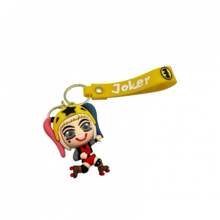 Breloc Tip Figurina Multicolora Din Silicon – Accesoriu Amuzant Pentru Chei Sau Ghiozdan,  [6]