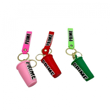 Breloc tip pahar multicolor din silicon – accesoriu trendy si vesel pentru chei sau ghiozdan,  [1]