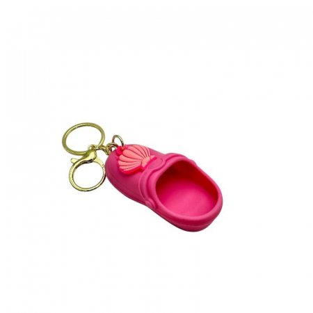 Breloc tip Papuc din Silicon – Accesoriu jucaus si durabil pentru chei si ghiozdan, calitate superioara,  [3]