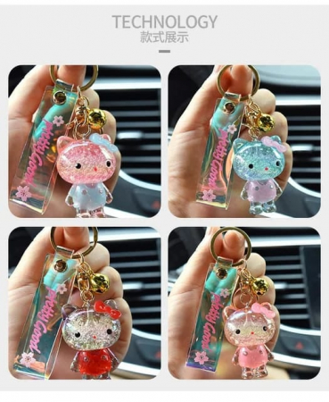 Brelocdin Silicon cu Figurina model pisicuța adorabila, diverse culori  [2]