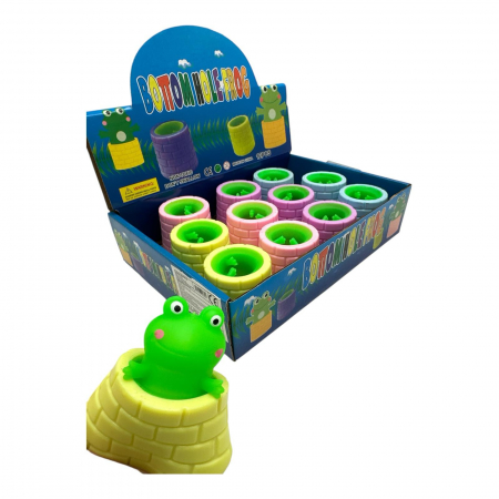 Broscuta Antistres – Jucarie Squishy Moale si Amuzanta, Ideala pentru Copii si Adulti,  [1]