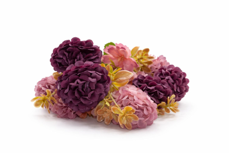 buchet-artificial-6-bujori-3-flori-roz-cu-visiniu [2]