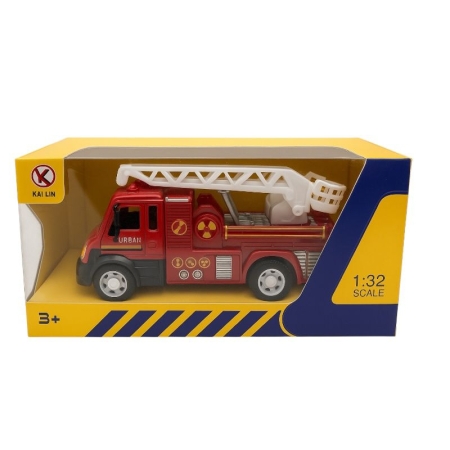 Camion Pompieri Urban Series Rosu – Scara 1:32 Scara Mobila Jucarie Copii 3+ [1]