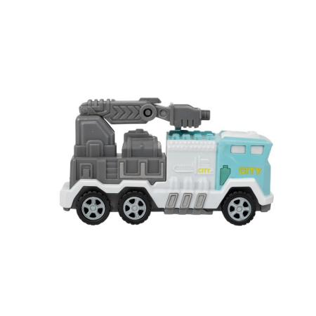 Camion Salubritate Jucarie Die-Cast Sanitation Truck – Pull Back Frictiune Copii 3+ [1]