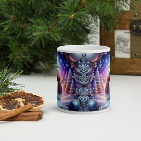 Cana Craciun 11 oz / 330 ml – ceramica – model festiv [2]