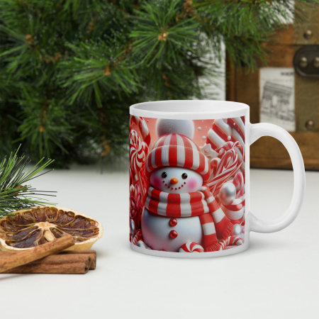 Cana Craciun 11 oz / 330 ml – ceramica – model festiv [1]