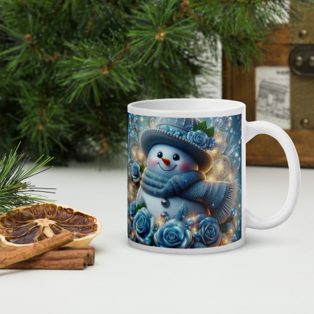 Cana Craciun 11 oz / 330 ml – ceramica – model festiv [2]