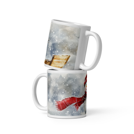 Cana ceramica Craciun 330 ml (11 oz) – design festiv, rezistenta [1]