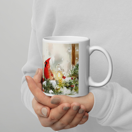 Cana Craciun 11 oz / 330 ml – ceramica – model festiv [4]