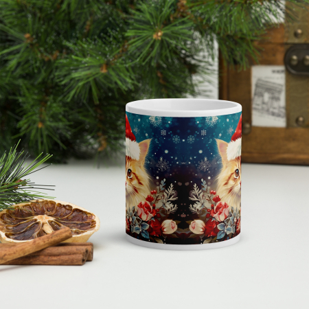 Cana Craciun 11 oz / 330 ml – ceramica – model festiv [2]