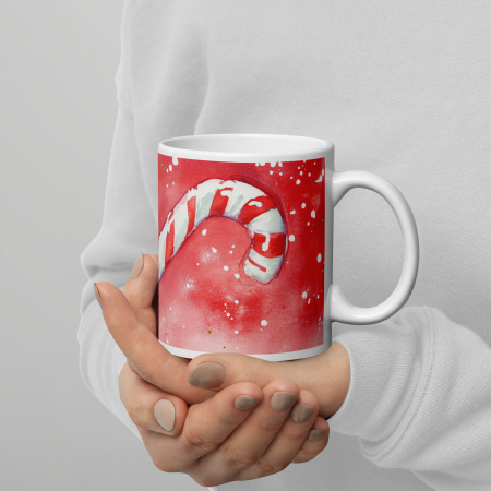 Cana Craciun 11 oz / 330 ml – ceramica – model festiv [4]