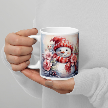 Cana Craciun 11 oz / 330 ml – ceramica – model festiv [3]