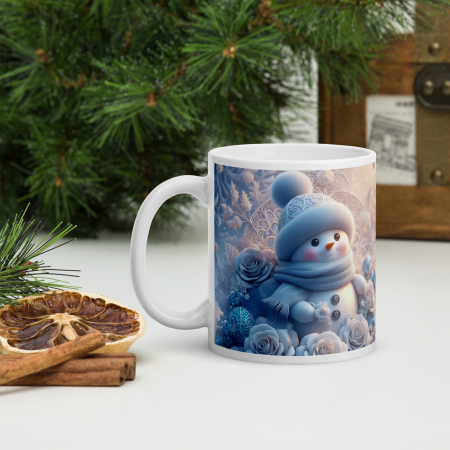 Cana Craciun 11 oz / 330 ml – ceramica – model festiv [1]