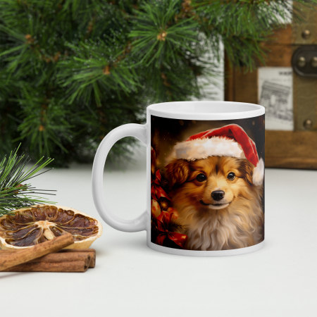 Cana Craciun 11 oz / 330 ml – ceramica – model festiv [1]