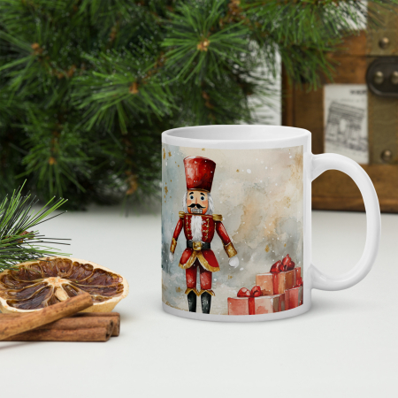 Cana ceramica Craciun 330 ml (11 oz) – design festiv, rezistenta [3]
