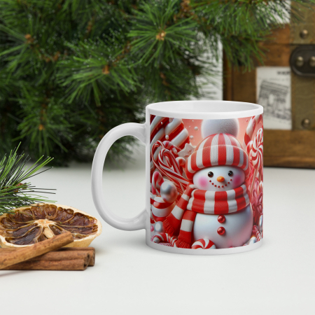 Cani tematice Craciun Engros - Cana Craciun 11 oz / 330 ml – ceramica – model festiv
