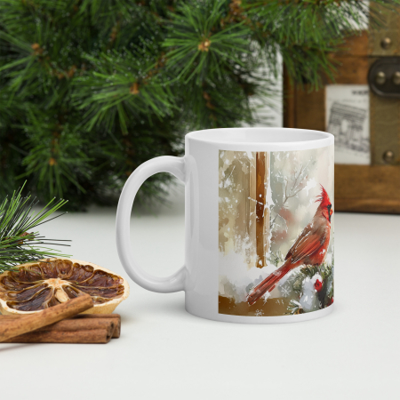 Cana Craciun 11 oz / 330 ml – ceramica – model festiv [1]