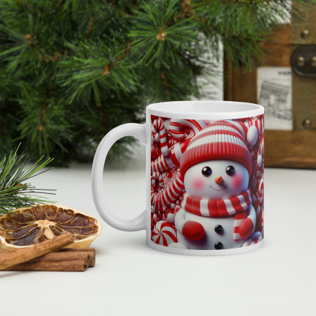 Cana Craciun 11 oz / 330 ml – ceramica – model festiv [1]