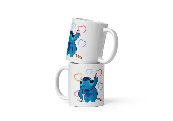 Articole pentru Casa Engros - Cana ceramica cu experiment creativ – Cadou special – 330 ml 