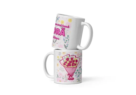Articole pentru Casa Engros - Cana ceramica cu mesaj pentru persoane speciale – Un dar cu semnificatie – 330 ml 