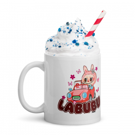 Cana Labubu 330 ml, ceramica – Design adorabil, perfectă pentru revânzare, [1]