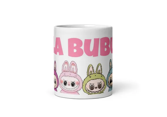 Articole pentru copii Engros - Cana Labubu 330 ml, ceramica – Design adorabil, perfectă pentru revânzare,