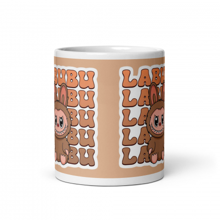 Cana Labubu 330 ml, ceramica – Design adorabil, perfectă pentru revânzare  [5]