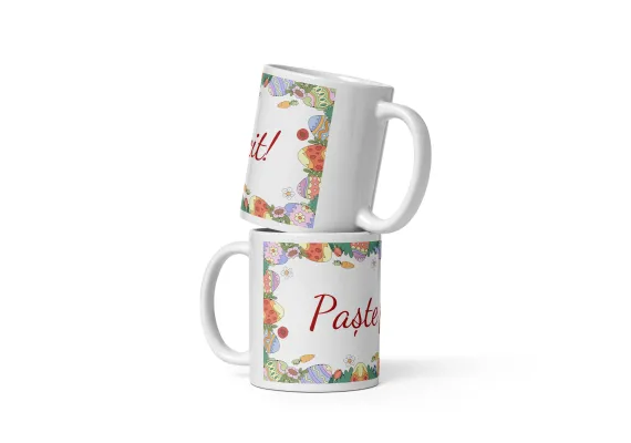 Articole pentru Casa Engros - Cana personalizata – Cadou Special de Paste – 330 ml (11 oz) 