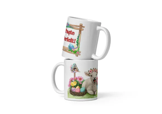 Articole pentru Casa Engros - Cana personalizata – Cadou Special de Paste – 330 ml (11 oz) 