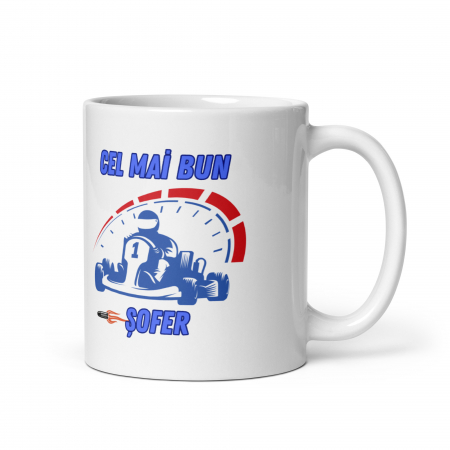 Cana personalizata Pentru cel mai bun sofer – Cadou special – 330 ml  [3]