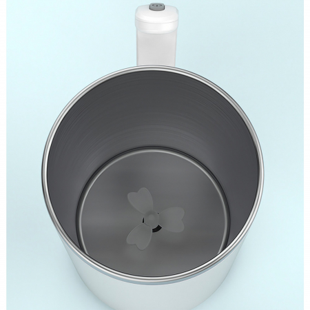 Cana portabila cu mixer incorporat, , pe baterii, 380 ml, alb [2]