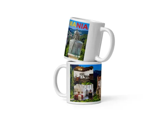 Articole pentru Casa Engros - Cana realizata din ceramica – design monumente istorice din romania 
