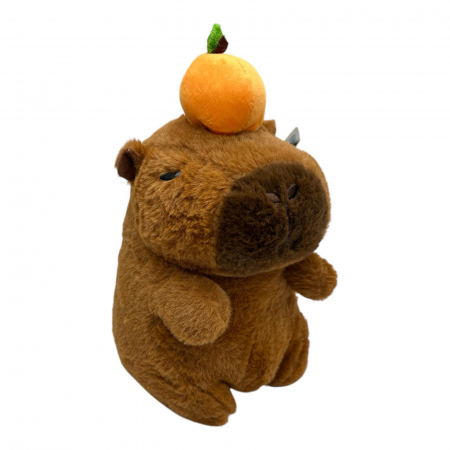 Capibara Piersicuta de Plus 24cm – Jucarie Moale si Adorabila pentru Copii,  [1]