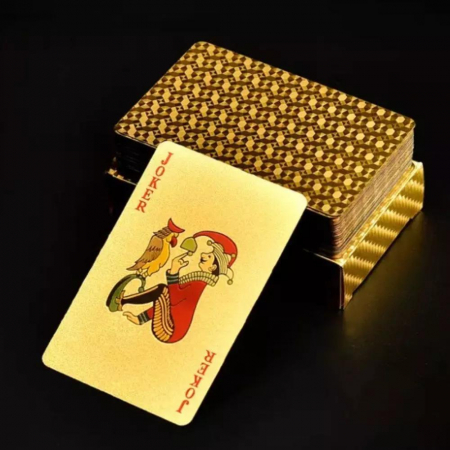 Cărți de joc aurii – Design premium, elegant și durabil pentru colecționari și pasionați,  [1]