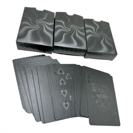 Cărți de joc Premium Black Gold – Design luxos, calitate superioară pentru colecționari și pasionați,  [1]