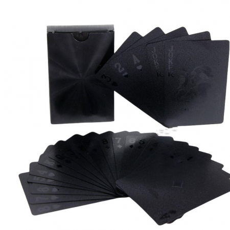 Cărți de joc Premium Black Gold – Design luxos, calitate superioară pentru colecționari și pasionați,  [2]