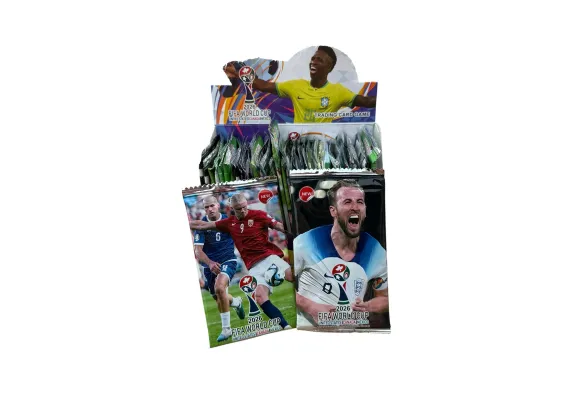 Articole pentru copii Engros - Cartonase de colectie, jucatori fotbal, modele diverse in set, 