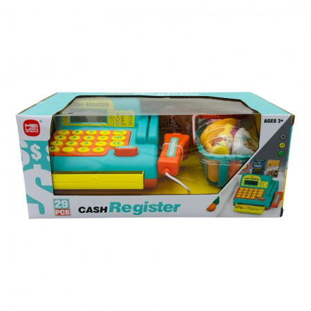 Casa de Marcat de Jucarie cu Accesorii, 29 Piese, Sunete si Functie Scanare, 32×17.5×13cm  [1]